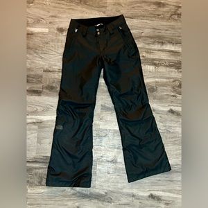 The North Face Womens Hyvent Insulated Snow Ski Pants Polyester Black Size XS